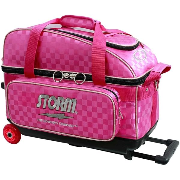 新品 STORM ボウリング用バッグ ピンク チェック柄 3球タイプ Amazon.co.jp: [Storm] ボーリングバッグ。 Storm 4ボールローリング